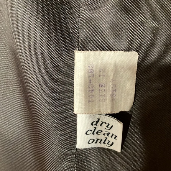 Gray Wool Blend Blazer - Picture 3 of 3